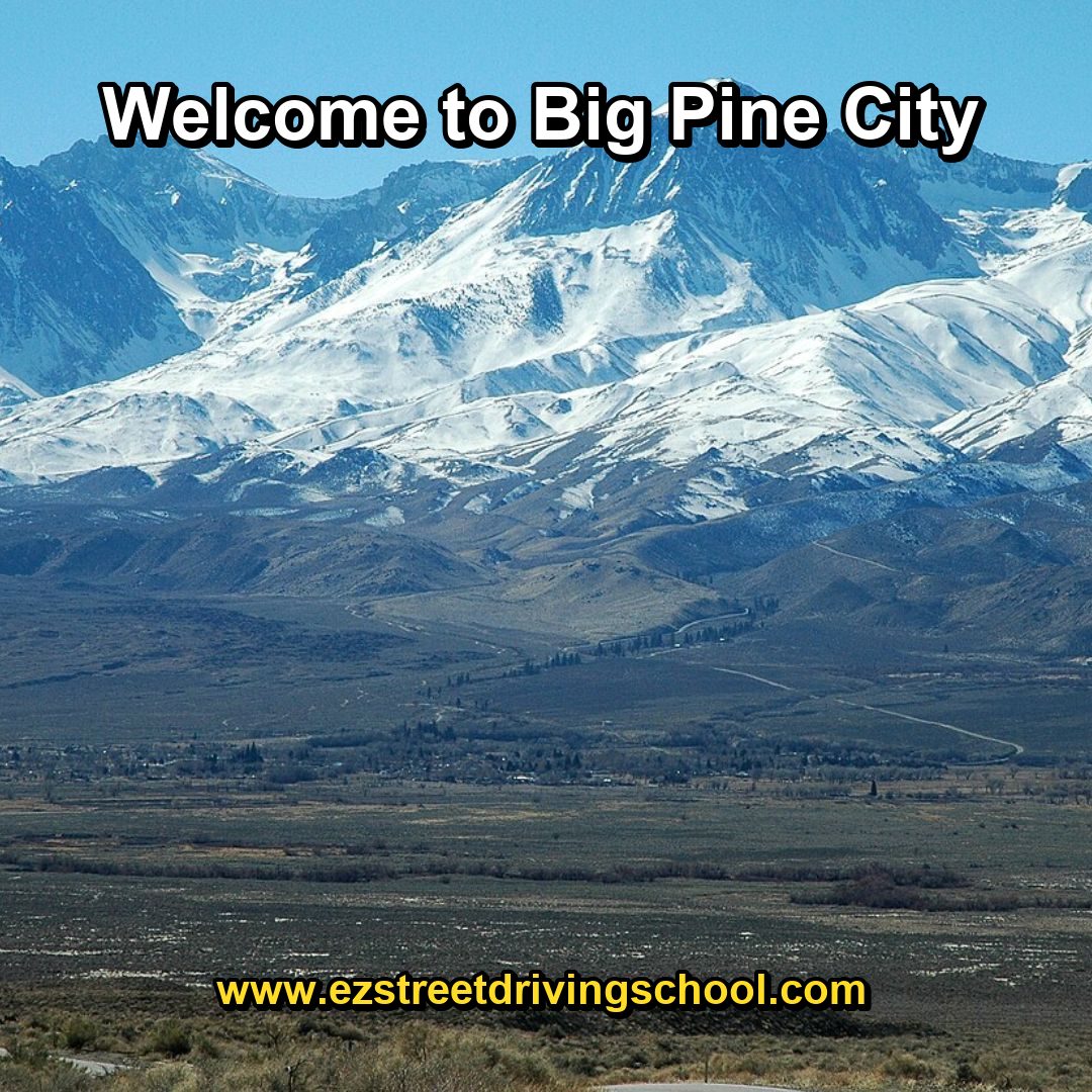 Driving Lessons in Big Pine
